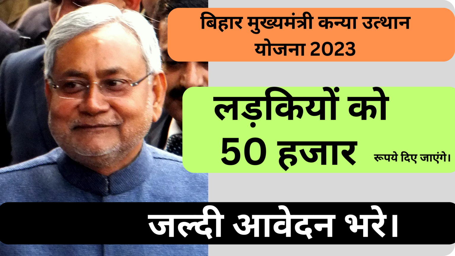 CM KANYA UTTHAN YOJANA 2024(मुख्यमंत्री कन्या उत्थान योजना list