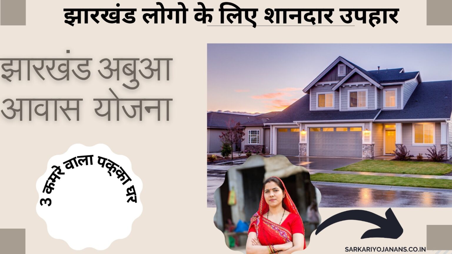 झारखंड अबुआ आवास योजना Apply Online 2024 | Abua Awas Yojana - Sarkari ...